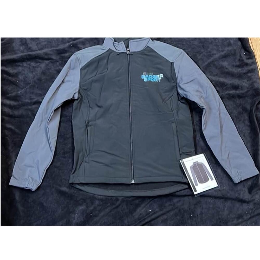 Youth size medium soft shell sport jacket by badger sports